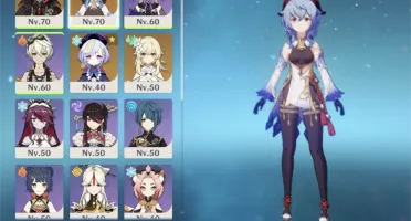 Ar42. Ganyu, Diluc, qiqi