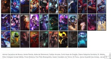 Conta bronze 2 com 113 Champs e 65 Skins + 1390 RP
