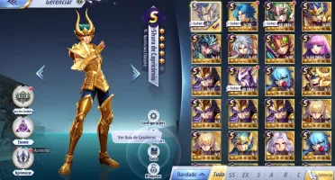 Conta Saint Seiya - 01