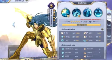 Conta Saint Seiya - 01