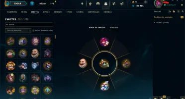 Conta Mestre - Nível 637 - +150 Pontos - 292 Skins