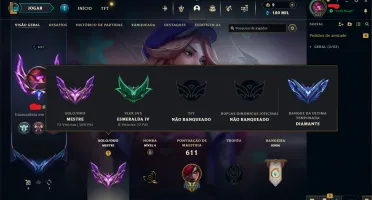 Conta Mestre - Nível 637 - +150 Pontos - 292 Skins