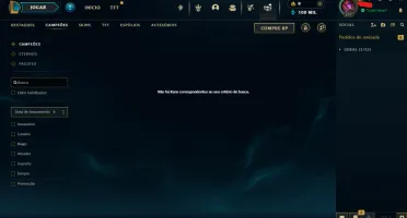Conta Mestre - Nível 637 - +150 Pontos - 292 Skins