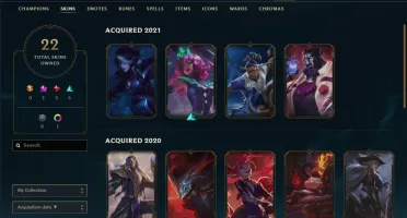 Conta PLATINA 4 80 CAMPEOES 22 SKINS LENDAS TFT +DADOS