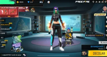 Conta Free Fire Com Punho E Vários Itens!!