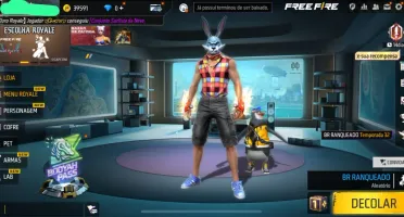 Conta Free Fire Com Punho E Vários Itens!!