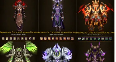 Conta Wow Com Vários Mog Elite De PvP