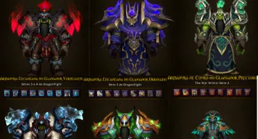 Conta Wow Com Vários Mog Elite De PvP