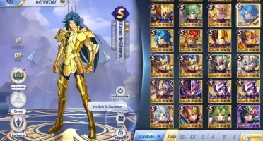 SAINT SEIYA AWAKENING -INICIANTES COM GEMAS AVANÇADAS