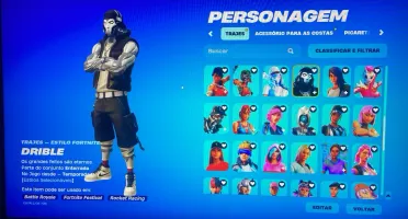 Conta Fortnite Com Travis E Muitas Skins, Machado Do Leviatã