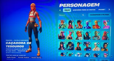 Conta Fortnite Com Travis E Muitas Skins, Machado Do Leviatã