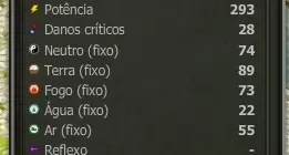Conta top com cra 200, sacre 199, eni 191 e alfa magus 200