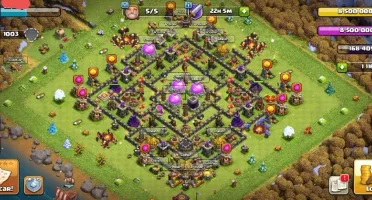 Conta de clash of clans cv10 "recente" barato