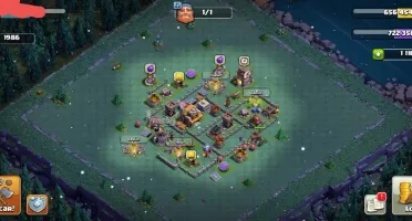 Conta de clash of clans cv10 "recente" barato