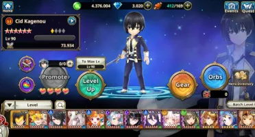 Conta do Valkyrie Connect  lev 90