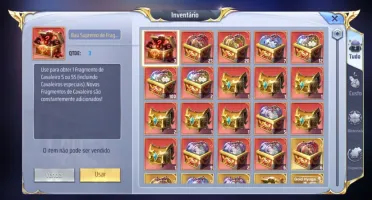 Saint seiya Awakening com mais de 3300 Gemas Avançadas