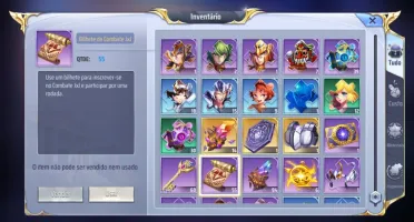 Saint seiya Awakening com mais de 3300 Gemas Avançadas