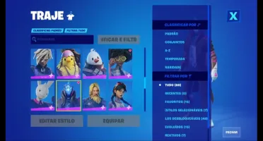 Conta do fortnite capítulo 2 temporada 2