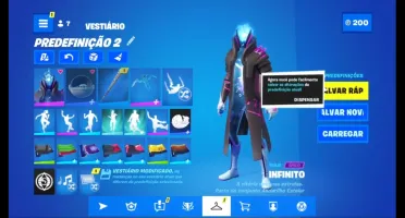 Conta do fortnite capítulo 2 temporada 2