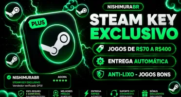 Key Steam 🔑 Jogo de R$70 a R$400 pelo menor preço