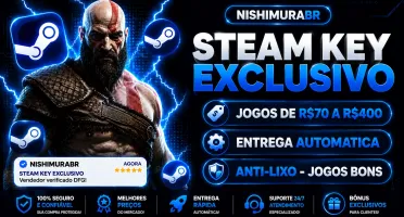Key Steam 🔑 Jogo de R$70 a R$400 pelo menor preço