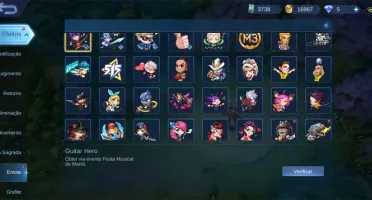 Continha top, mobile legends