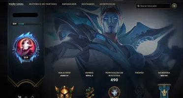 LvL 259, All Champions, 501 Skins, 98 Emotes, 246 Icones...