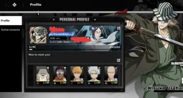 Conta de Bleach Soul Resonance Lvl 62
