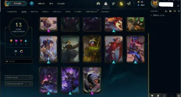 Conta League of Legends Zed Projeto Edição Prestígio