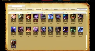Conta lol ouro III