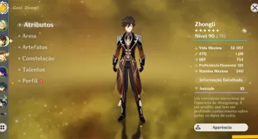 Geshin Impact 11 Personagem t5 incluindo Yalan pbanner garan