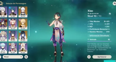 Geshin Impact 11 Personagem t5 incluindo Yalan pbanner garan