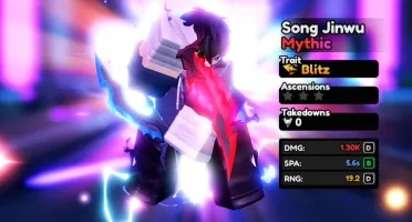 Anime Vanguards Igris shiny com ethereal