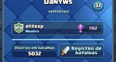 Vendo conta Clash royale