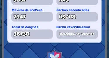 Vendo conta Clash royale