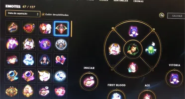 Conta lol com todos os personagens