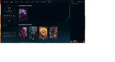 Vendo conta League of Legends , lv 85 era ouro