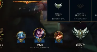 CONTA COM QUASE TODOS CHAMPS E 66 SKINS + GOLD S7