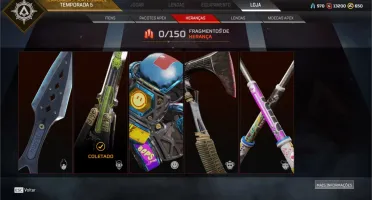 CONTA APEX LVL 145 - HERANÇA OCTANE + 3 BUNDLES