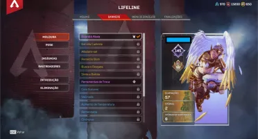 CONTA APEX LVL 145 - HERANÇA OCTANE + 3 BUNDLES