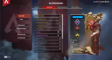 CONTA APEX LVL 145 - HERANÇA OCTANE + 3 BUNDLES