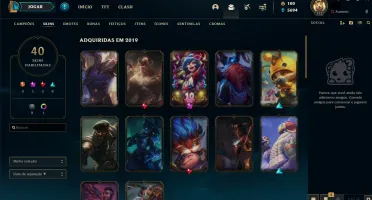 Conta LoL Unranked Level 112