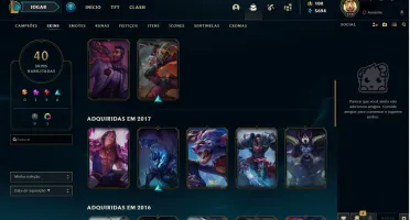 Conta LoL Unranked Level 112