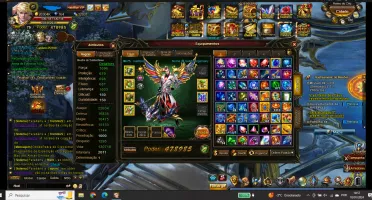 conta legend online servidor novo