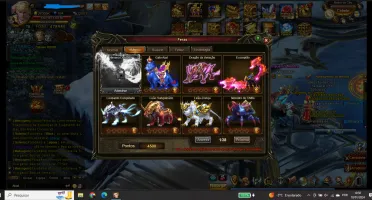 conta legend online servidor novo