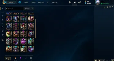 CONTA LEAGUE OF LEGENDS GOLD III, XP 248