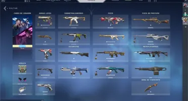 Conta Valorant Platina 3 com mais de RS1800 reais em skins!