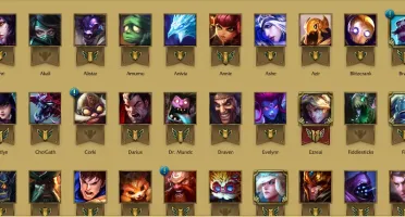 CONTA PRATA 5 / 92 CAMPEÕES / 19 SKINS / 2 PAG DE RUNAS