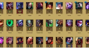 CONTA PRATA 5 / 92 CAMPEÕES / 19 SKINS / 2 PAG DE RUNAS