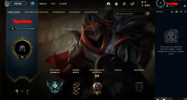 Conta platina 4 league of legends - EMAIL NAO CONFIRMADO